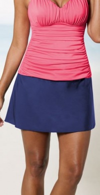 Miraclesuit Swim Skirt - Navy - Misses Size 8 Miraclesuit Swim Skirt - Navy - Misses Size 8