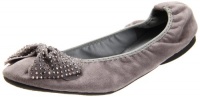 Wanted Shoes Women's Glitter Ballerina Flat Wanted Shoes Women's Glitter Ballerina Flat