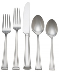 Clean lines and modern details radiate unparalleled sophistication on Waterford's Kilbarry Platinum place settings. Set includes: Dinner knife, place fork, salad fork, spoon and teaspoon. Clean lines and modern details radiate unparalleled sophistication on Waterford's Kilbarry Platinum place settings. Set includes: Dinner knife, place fork, salad fork, spoon and teaspoon.
