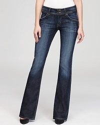 Look long and lean in these dark wash jeans with well-worn appeal from Hudson. Add a tank, fitted blazer, stilettos and a fabulous necklace for date night hotness. Look long and lean in these dark wash jeans with well-worn appeal from Hudson. Add a tank, fitted blazer, stilettos and a fabulous necklace for date night hotness.