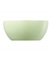 Present everything from risotto to fresh fruit with the bright, easygoing style of Rosenthal's Sunny Day serving bowl. Fresh green accents in dishwasher-safe porcelain help your favorite recipes shine.