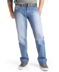 Update your collection of blues with this slim-fit style from Royal Premium Denim. Update your collection of blues with this slim-fit style from Royal Premium Denim.