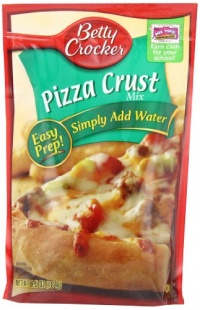 Betty Crocker Pizza Crust Mix, 6.5-Ounce Pouches (Pack of 24) Betty Crocker Pizza Crust Mix, 6.5-Ounce Pouches (Pack of 24)