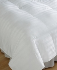 A Lauren Ralph Lauren comforter for a truly tranquil night's sleep. The Down Alternative twin comforter features a cabana striped cover with cotton cording and is finished with an embroidered logo. A 1 gusset for superior loft keeps the comforter's shape. A Lauren Ralph Lauren comforter for a truly tranquil night's sleep. The Down Alternative twin comforter features a cabana striped cover with cotton cording and is finished with an embroidered logo. A 1 gusset for superior loft keeps the comforter's shape.