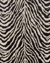 Area Rug 2x3 Rectangle Animal Inspirations Zebra Color - Momeni Serengeti Rug from RugPal