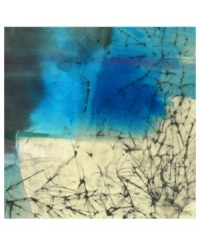 A colorful conversation starter, the Valley Lane art print combines vibrant blues and pale ivory under a web of black. Square gallery-wrapped canvas adds to the ultra-modern aesthetic. By Michelle Oppenheimer. A colorful conversation starter, the Valley Lane art print combines vibrant blues and pale ivory under a web of black. Square gallery-wrapped canvas adds to the ultra-modern aesthetic. By Michelle Oppenheimer.