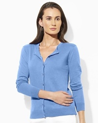 A timeless essential for lightweight layering, the long-sleeved Dallya cardigan is crafted in a luxe blend of linen and cotton with pearlized monogram-embossed buttons for a refined finish. A timeless essential for lightweight layering, the long-sleeved Dallya cardigan is crafted in a luxe blend of linen and cotton with pearlized monogram-embossed buttons for a refined finish.