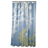 Perfect for creating a soothing atmosphere, this shower curtain is designed with beautiful branches and leaves allover. Perfect for creating a soothing atmosphere, this shower curtain is designed with beautiful branches and leaves allover.