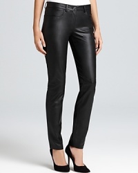 With a hint of punk irony, these sleek Jones New York Collection leather pants inject your look with real modern edge. Offset the tough-girl style with a ladylike blouse for the perfect fashion mix. With a hint of punk irony, these sleek Jones New York Collection leather pants inject your look with real modern edge. Offset the tough-girl style with a ladylike blouse for the perfect fashion mix.