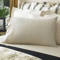 Lauren by Ralph Lauren Bedding, Plage D'Or Stripe Set of 2 KING Pillowcases Lauren by Ralph Lauren Bedding, Plage D'Or Stripe Set of 2 KING Pillowcases