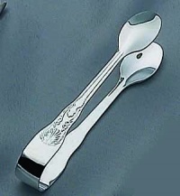 SILVER SUGAR TONGS SILVER SUGAR TONGS
