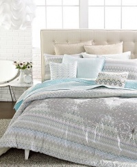 Home by Steve Madden Bedding, Laurel Comforter Set - Twin Home by Steve Madden Bedding, Laurel Comforter Set - Twin