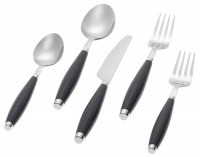 Fiesta Cobalt 5-Piece Flatware Set, Service for 1 Fiesta Cobalt 5-Piece Flatware Set, Service for 1