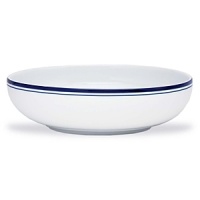 Tasteful and tailored blue banded dinnerware inspired by the unique Copenhagen neighborhood of Christianshaven from Dansk. Pasta bowl is 8 in diameter. Tasteful and tailored blue banded dinnerware inspired by the unique Copenhagen neighborhood of Christianshaven from Dansk. Pasta bowl is 8 in diameter.