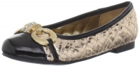 Nina Gulia Ballet Flat (Little Kid/Big Kid),Black Patent/Embosses Gold,2 M US Little Kid Nina Gulia Ballet Flat (Little Kid/Big Kid),Black Patent/Embosses Gold,2 M US Little Kid