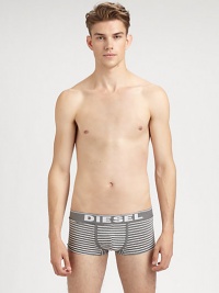 Crafted and shaped in stretch cotton for everyday wear, this classic brief showcases sporty stripes with a signature elastic logo waistband.Elastic logo waistband95% cotton/5% elastaneMachine washImported Crafted and shaped in stretch cotton for everyday wear, this classic brief showcases sporty stripes with a signature elastic logo waistband.Elastic logo waistband95% cotton/5% elastaneMachine washImported