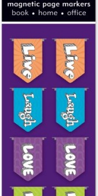 Live, Love, Laugh, Learn i-Clips (Magnetic Bookmarks) Live, Love, Laugh, Learn i-Clips (Magnetic Bookmarks)