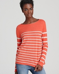 Clothed in stripes and constructed in alpaca, this Joie sweater is a winter must-have for staying stylishly warm. Clothed in stripes and constructed in alpaca, this Joie sweater is a winter must-have for staying stylishly warm.