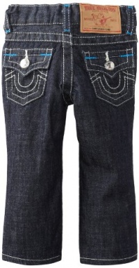 True Religion Baby-Boys Infant Jack With Bright Blue Bar Tacks, Body Rinse, 12-18 Months True Religion Baby-Boys Infant Jack With Bright Blue Bar Tacks, Body Rinse, 12-18 Months