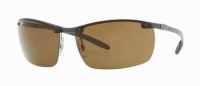 Ray-Ban RB8306 Tech Sunglasses 64 mm, Non-Polarized, Dark Carbon Fiber/Brown Ray-Ban RB8306 Tech Sunglasses 64 mm, Non-Polarized, Dark Carbon Fiber/Brown