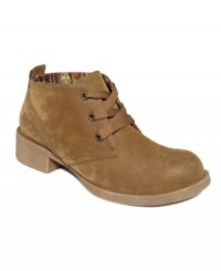 Rock a laid-back weekend look any day of the week with these Blowfish booties that pair perfectly with your favorite skinny jeans or leggings. Rock a laid-back weekend look any day of the week with these Blowfish booties that pair perfectly with your favorite skinny jeans or leggings.