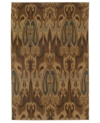 Inspired by vintage motifs and colorways of European textiles, the Ferndale area rug from Karastan boosts any decor with a splash of true tradition. Made of pure New Zealand wool for durable composition and ultimate softness. Inspired by vintage motifs and colorways of European textiles, the Ferndale area rug from Karastan boosts any decor with a splash of true tradition. Made of pure New Zealand wool for durable composition and ultimate softness.