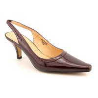 Karen Scott Women's Benedict Pointed Toe Slingback Pumps in Brick Karen Scott Women's Benedict Pointed Toe Slingback Pumps in Brick