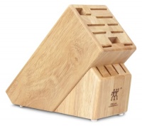 HENCKELS Twin 14-Slot hard wood Knife Storage Block HENCKELS Twin 14-Slot hard wood Knife Storage Block