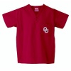 Oklahoma Sooners NCAA Classic Scrub 1 Pocket Top (Crimson) (X Large)