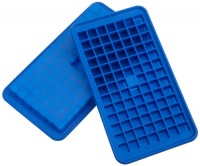 Casabella Silicone Mini Cube Ice Cube Tray, Set Of 2