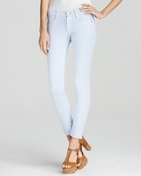 Slip into spring in a brand new--icy cool--hue. These French Connection skinny jeans highlight your long legs with a hint of stretch for the perfect fit--and a head-turning look--every time. Slip into spring in a brand new--icy cool--hue. These French Connection skinny jeans highlight your long legs with a hint of stretch for the perfect fit--and a head-turning look--every time.