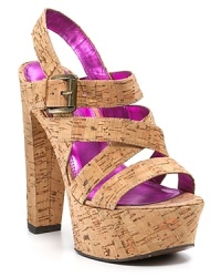 As unique as it is versatile, cork is making its way into the footwear realm and declaring it's here to stay--and these towering platform sandals from Enzo Angiolini are doing an excellent job at convincing us. As unique as it is versatile, cork is making its way into the footwear realm and declaring it's here to stay--and these towering platform sandals from Enzo Angiolini are doing an excellent job at convincing us.