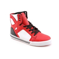 Supra Skytop Youth Kids Boys Size 5 Red Athletic Sneakers Leather Skate Shoes Supra Skytop Youth Kids Boys Size 5 Red Athletic Sneakers Leather Skate Shoes