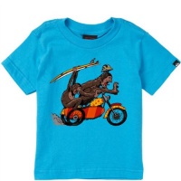 Quiksilver Baby Sidecar Tee Shirt for Boys (0-24 Months) Reef Blue, 18 Months Quiksilver Baby Sidecar Tee Shirt for Boys (0-24 Months) Reef Blue, 18 Months