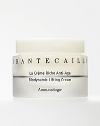 Chantecaille's best-selling anti-aging day and night cream that effectively addresses all the major signs of aging: the appearance of wrinkles, dehydration, and the loss of density and elasticity in the skin. The anti-inflammatory treatment rebuilds skin's mass by energizing cellular activity. Innovative hexapeptide technology reduces facial contractions that cause expression lines, thereby drastically minimizing existing lines within 30 days and preventing new ones from occurring. This rich cream reconstructs the protective barrier function of the skin. Contains 83% botanicals, including a healing base of Pure Rosewater. Chantecaille's best-selling anti-aging day and night cream that effectively addresses all the major signs of aging: the appearance of wrinkles, dehydration, and the loss of density and elasticity in the skin. The anti-inflammatory treatment rebuilds skin's mass by energizing cellular activity. Innovative hexapeptide technology reduces facial contractions that cause expression lines, thereby drastically minimizing existing lines within 30 days and preventing new ones from occurring. This rich cream reconstructs the protective barrier function of the skin. Contains 83% botanicals, including a healing base of Pure Rosewater.