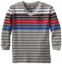 LRG - Kids Boys 2-7 Sine Curve V-Neck Tee, Gray, 3T LRG - Kids Boys 2-7 Sine Curve V-Neck Tee, Gray, 3T