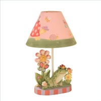 Teamson Kids Girls Table Lamp - Magic Garden Room Collection Teamson Kids Girls Table Lamp - Magic Garden Room Collection