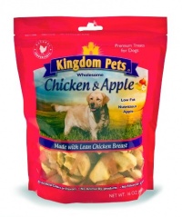 Kingdom Pets Premium Dog Treats, Chicken and Apple Jerky Twists Kingdom Pets Premium Dog Treats, Chicken and Apple Jerky Twists