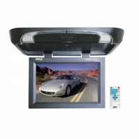 PYLE PLRD175IF 17'' Flip Down Monitor w/ Built in DVD/ SD/ USB Player w/ Wireless FM Modulator & IR Transmitter