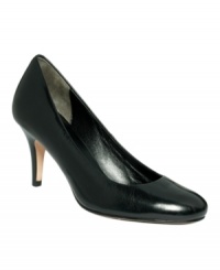 Polished enough for the workplace, Cole Haan's smooth nappa leather Air Lainey 75 pumps offers comfort as well--thanks to its rubber outsole with concealed Nike AIR technology. Fully leather lined with a fully padded leather sock liner. Polished enough for the workplace, Cole Haan's smooth nappa leather Air Lainey 75 pumps offers comfort as well--thanks to its rubber outsole with concealed Nike AIR technology. Fully leather lined with a fully padded leather sock liner.