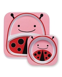 Little ones will love having their very own tableware featuring their favorite zoo character! Bright colors and whimsical faces make mealtime fun. Little ones will love having their very own tableware featuring their favorite zoo character! Bright colors and whimsical faces make mealtime fun.