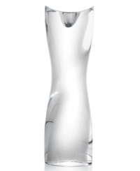 A work of tranquil elegance, River candlesticks from Nambe flow and catch the light like water in sumptuous clear crystal. A work of tranquil elegance, River candlesticks from Nambe flow and catch the light like water in sumptuous clear crystal.