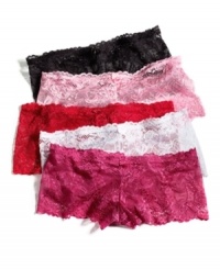 Lovely lace graces these playful hipster undies by Jezebel. In a variety of tempting colors, the hardest part will be choosing just one! Style #79954 Lovely lace graces these playful hipster undies by Jezebel. In a variety of tempting colors, the hardest part will be choosing just one! Style #79954