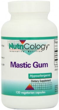 Nutricology Mastic Gum, 120 Vegetarian Capsules