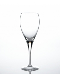 Clean and elegant, this goblet is inspired by the slender grace of a tulip. The simple lines add understated elegance to these glasses for casual dining while the modern, artful shape complements a formal table. Clean and elegant, this goblet is inspired by the slender grace of a tulip. The simple lines add understated elegance to these glasses for casual dining while the modern, artful shape complements a formal table.