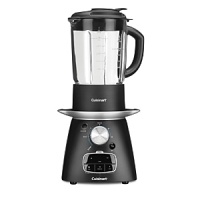 Cook homemade soups from start to finish or blend up your favorite smoothie in this innovative and versatile blender. A nonstick heating plate lets you sauté, simmer and even boil, then blend to the perfect consistency with the touch of a button. It also easily crushes ice, chops delicate herbs, and blends everything from smoothies to frozen cocktails. Cook homemade soups from start to finish or blend up your favorite smoothie in this innovative and versatile blender. A nonstick heating plate lets you sauté, simmer and even boil, then blend to the perfect consistency with the touch of a button. It also easily crushes ice, chops delicate herbs, and blends everything from smoothies to frozen cocktails.