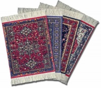 Lextra® (Oriental Assortment), CoasterRug®, assorted colors, 5.5 x 3.5, set of four Lextra® (Oriental Assortment), CoasterRug®, assorted colors, 5.5 x 3.5, set of four