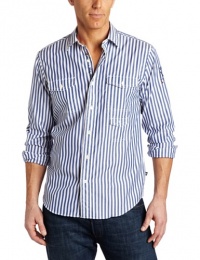 Nautica Men's Sailing Club Bengal Shirt, Nautica Blue, Medium Nautica Men's Sailing Club Bengal Shirt, Nautica Blue, Medium