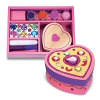 Melissa & Doug Wooden Heart Chest - DYO