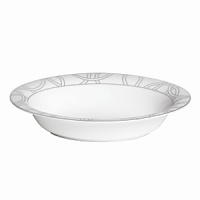 With platinum circles that represent the circles of life, the new Halo dinnerware pattern is the perfect choice for today's modern bride. Fresh in design, Halo brings the elegance of platinum on beautiful bright white bone china that is both graceful and contemporary. With platinum circles that represent the circles of life, the new Halo dinnerware pattern is the perfect choice for today's modern bride. Fresh in design, Halo brings the elegance of platinum on beautiful bright white bone china that is both graceful and contemporary.
